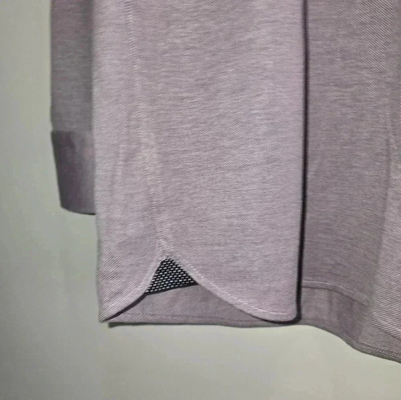 Ted Baker London Shirt Mens Small Purple Broader Slim Fit Pique Flip Cuff - Picture 6 of 12